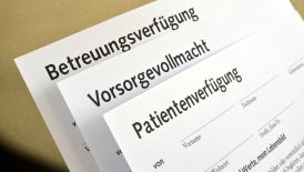 Vorsorgevollmacht | Patientenverfügung | Betreuungsverfügung